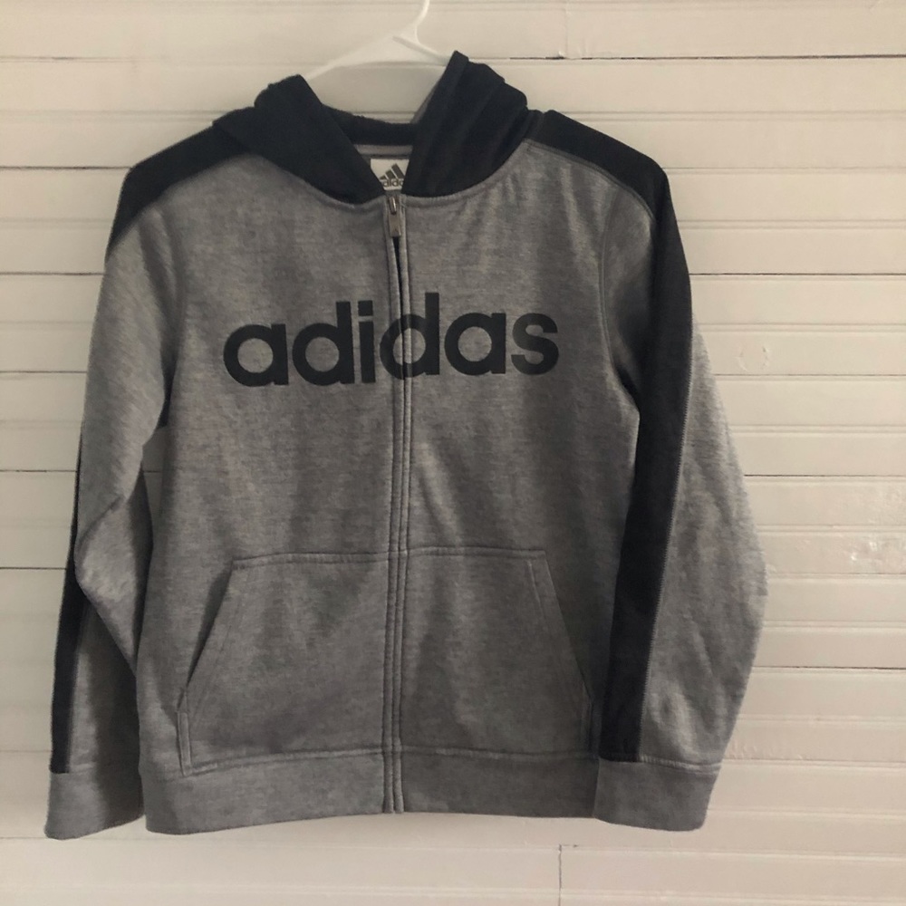 Adidas Youth Full zip Hoodie